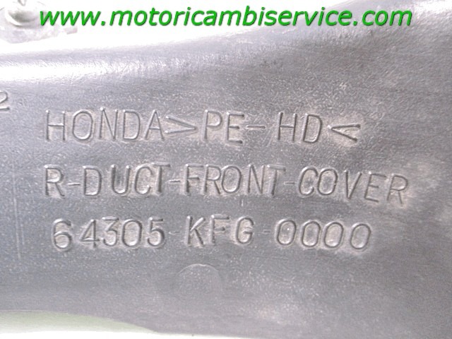 PRESA ARIA ANTERIORE DESTRA HONDA PANTHEON 150 (1998-2002)64305-KFG-000