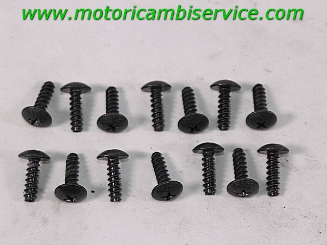 BULLONERIA CARENE KAWASAKI NINJA ZX-6R 2009 - 2016 FAIRING BOLTS