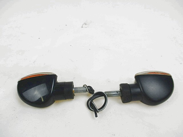 COPPIA FRECCE ANTERIORI SUZUKI GSX R 750 1994 - 2003 FRONT FLASHER LIGHTS NON ORIGINALI