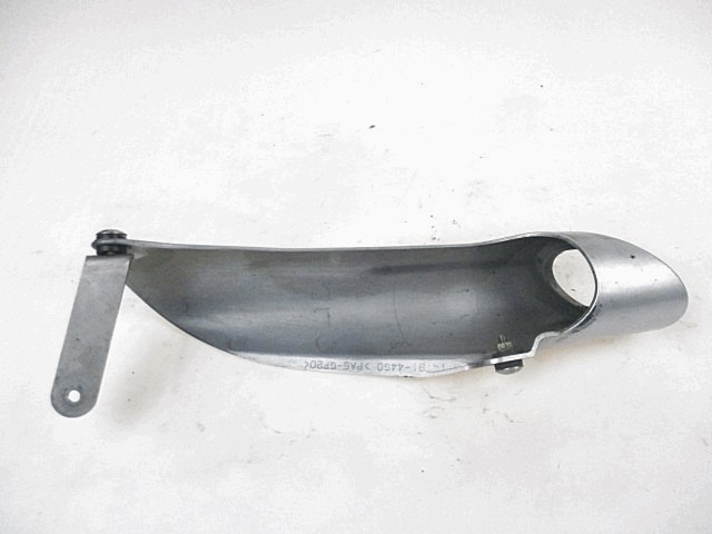 PROTEZIONE SINISTRA SILENZIATORE SCARICO SUZUKI GSR 600 2006 - 2011 1479144G00 EXHAUST LEFT GUARD DA RIVERNICIARE