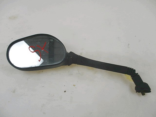 SPECCHIO RETROVISORE SINISTRA YAMAHA X-MAX 2006-2010 1B9F62802000 LEFT REAR VIEW MIRROR GOMMA DANNEGGIATA