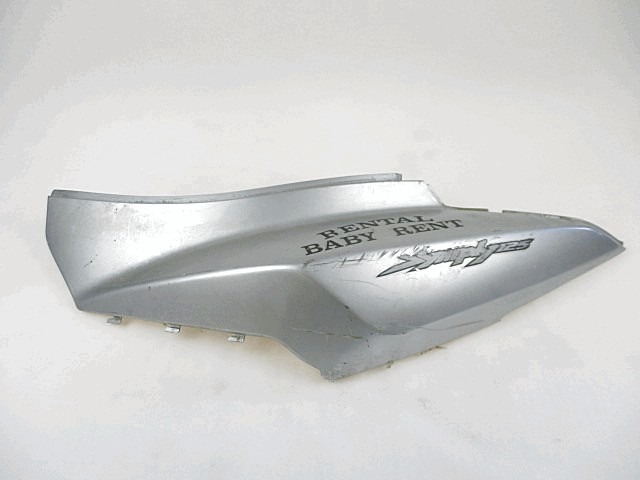 CARENA LATERALE POSTERIORE SINISTRA SYM SYMPLY 125 2007 - 2008 LEFT SIDE REAR FAIRING STRISCIATA 