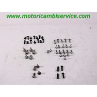 BULLONERIA CARENE KAWASAKI NINJA ZX-6R 2009 - 2016 FAIRING BOLTS