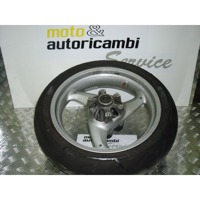 RUOTA IN LEGA POSTERIORE DUCATI MONSTER 620 24KW (2003/2006) 502.2.049.1A CON GOMMA PIRELLI 