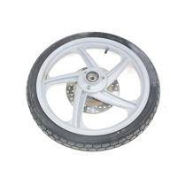 CERCHIO RUOTA ANTERIORE 16 POLLICI KYMCO PEOPLE 150 4T 1999 - 2005 FRONT WHEEL DA RIVERNICIARE