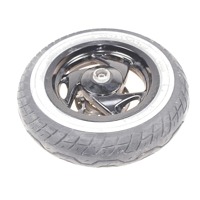 CERCHIO RUOTA ANTERIORE 10 POLLICI MALAGUTI YESTERDAY 50 1997 - 1999 FRONT WHEEL DA RIVERNICIARE