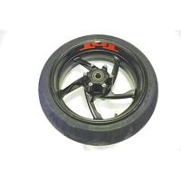 CERCHIO RUOTA POSTERIORE 17 POLLICI BENELLI TNT TORNADO NAKED TRE 899 S 2008 - 2011 R30037210100E REAR WHEEL CON LEGGERI GRAFFI