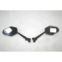 SPECCHI RETROVISORI FAR VIPER 3 DUCATI MULTISTRADA 1200 S 2010 - 2012 REAR VIEW MIRRORS CON GRAFFI RICAMBIO AFTER MARKET