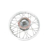 CERCHIO RUOTA A RAGGI POSTERIORE MOTO GUZZI ZIGOLO 98 SPORT REAR WHEEL DA RESTAURARE RAGGI NON ORIGINALI 