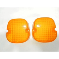 COPPIA PLASTICA VETRO FRECCE PER MOTO 540122 TURN LIGHT GLASS 