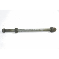 PERNO RUOTA CM 33.5 PER MOTO D'EPOCA WHEEL AXLE DA RESTAURARE 