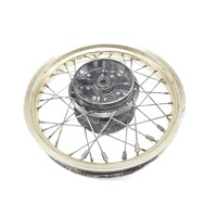 CERCHIO A RAGGI POSTERIORE 18X2.50 YAMAHA XT 600 43F 1983 - 1987 5Y1253110098 REAR WHEEL CON SEGNI DI USURA