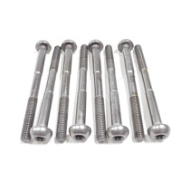 SET BULLONI CILINDRI TRIUMPH SCRAMBLER 900 2006 - 2017 T1162010 CYLINDER BOLTS