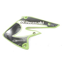 CONVOGLIATORE ANTERIORE SINISTRA KAWASAKI KX 250 F 2004 - 2005 490890020290 LEFT CONVEYOR CON PELLICOLA ADESIVA