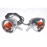 COPPIA FRECCE ANTERIORI HARLEY DAVIDSON SPORTSTER CUSTOM XL 1200C 2011 - 2017 68975-00 FRONT FLASHER LIGHTS