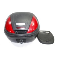 BAULETTO GIVI KYMCO PEOPLE S 200 2005 - 2006 REAR TOP CASE SENZA SERRATURA LEGGERI GRAFFI