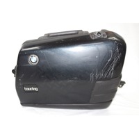 BAULETTO BORSA LATERALE DESTRA CON SUPPORTO BMW K75 C K569 1984 - 2005 46542316182 RIGHT SIDE INTEGRAL CASE CON GRAFFI