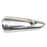 COVER SILENZIATORE DI SCARICO HONDA NC 700 X 2012 - 2013 18342MGSD31 MUFFLER COVER LEGGERI GRAFFI LEGGERA AMMACCATURA