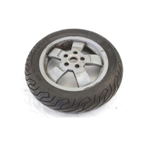 CERCHIO RUOTA 3.00X12 PIAGGIO VESPA GTS 250 2005 - 2012 56347R WHEEL CON GRAFFI SEGNI DI UUSURA PNEUMATICO POSTERIORE