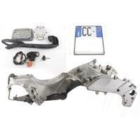 BMW K 1200 RS 46512332713 13617673166 TELAIO CON DOCUMENTI E KIT CHIAVE ACCENSIONE K41 00 - 05 FRAME WITH ECU KEY KIT