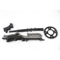 KIT CATENA CORONA PATTINI TRASMISSIONE BMW C 600 SPORT K18 2011 - 2018 33358543174 33838544675 33178549284 DRIVE CHAIN KIT