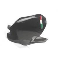 MV AGUSTA F4 750 S PARASPRUZZI POSTERIORE CARBONIO 00 - 02 CARBON REAR SPLASHGUARD PICCOLO DIFETTO VEDI FOTO