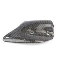 MV AGUSTA F4 750 S 800091680 COVER PROTEZIONE SCARICO CARBONIO 00 - 02 CARBON EXHAUST GUARD PICCOLA CREPA LEGGERI GRAFFI