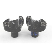 RISER SUPPORTI INFERIORI MANUBRIO 25MM 1" MOTO CUSTOM LOWER HANDLEBAR HOLDERS DA RIVERNICIARE