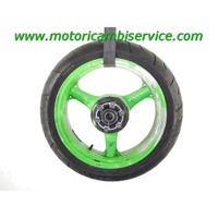 CERCHIO RUOTA POSTERIORE KAWASAKI NINJA 600 ZX-6R 1995 - 2002 410731659CJ REAR WHEEL DA RIVERNICIARE PNEUATICO DA SOSTITUIRE 