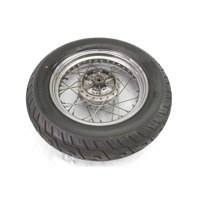 SUZUKI INTRUDER VL 250 6411026F10 6531126F10 CERCHIO RAGGI POSTERIORE 15X3.00 REAR WHEEL LEGGERI SEGNI DI USURA