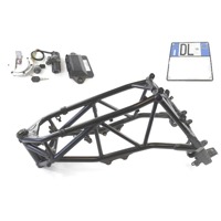 KTM 990 SUPER DUKE 6110300120033 61041031100 TELAIO CON DOCUMENTI E KIT CHIAVE ACCENSIONE  07 - 11 FRAME WITH ECU KEY KIY