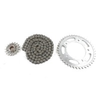 HONDA NC 750 X 06406MJLD30 KIT CATENA CORONA PIGNONE RC72 14 - 17 DRIVE CHAIN KIT