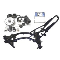 MOTO GUZZI NORGE 1200 977700 GU05729530 TELAIO CON DOCUMENTI E KIT CHIAVI ECU 06 - 10 FRAME WITH KEYS KIT