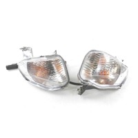 BMW C 600 SPORT 63137725099 63137725100 COPPIA FRECCE ANTERIORI DANNEGGIATE K18 11 - 15 FRONT FLASHERS DAMAGED