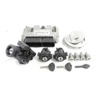 BMW K 1600 GTL 13618529127 51257700072 KIT CHIAVI ECU ACCENSIONE K48 10 - 16 ECU LOCKS KEYS KIT