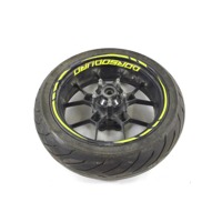 APRILIA DORSODURO 750 860694 CERCHIO RUOTA POSTERIORE 17X6.0 09 - 14 REAR WHEEL PICCOLI GRAFFI PNEUMATICO OK