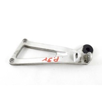 DUCATI 750 SPORT IE 82410461A STAFFA PEDANA POSTERIORE SINISTRA 01 - 02 REAR LEFT FOOTREST HOLDER GOMMA DANNEGGIATA