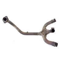 DUCATI 750 SPORT IE 57010371A COLLETTORE DI SCARICO ORIZZONTALE 01 - 02 HORIZONTAL EXHAUST MANIFOLD LEGGERA AMACCATURA