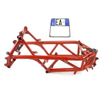 DUCATI 848 EVO CORSE 47011892BA TELAIO CON DOCUMENTI 11 - 13 FRAME WITH DOCUMENTS STORTO PIEGATO