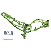 KAWASAKI Z 900 32160191954S TELAIO CON DOCUMENTI ZR900F 2020 FRAME WITH DOCUMENTS STORTO