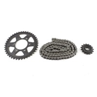 KAWASAKI Z 900 RS 420410163 920570672 131440579 KIT CATENA CORONA PIGNONE ZR900C 18 - 23 DRIVE CHAIN SPROCKETS KIT