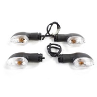 YAMAHA MT-07 SET FRECCE INDICATORI ORIGINALI RM18 19 - 20 FLASHERS LIGHTS CABLAGGI TAGLIATI