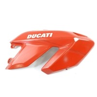 DUCATI HYPERMOTARD 1100 S 48012501AA CARENA SERBATOIO DESTRA 07 - 09 RIGHT FAIRING ATTACCO DANNEGGIATO DA RIVERNICIARE