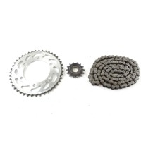 YAMAHA MT-03 1WDF544300 94568H3112 KIT CATENA CORONA PIGNONE KM 1.325 RH21 20 - 23 ENGINE SPROCKET CHAIN COVER 