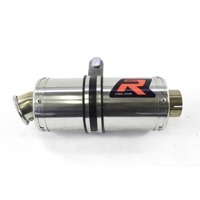 KAWASAKI Z 750 SILENZIATORE TERMINALE SCARICO DOMINATOR GP1 OMOLOGATO 07 - 15 EXHAUST SILENCER LEGGERA AMMACCATURA RICAMBI ATERMARKET