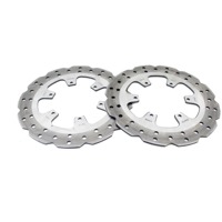 PIAGGIO MP3 300 HPE 1C000681 COPPIA DISCHI FRENO ANTERIORI 21 - 24 FRONT BRAKE DISCS