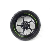 KAWASAKI Z 125 410730771QT CERCHIO RUOTA POSTERIORE 17X3.50 19 - 24 REAR WHEEL PNEUMATICO OK