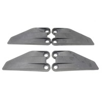 KTM 125 DUKE 93003048050 93003049050 SET PARATACCO BATTITACCO 21 - 23 HEEL GUARDS