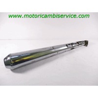 SILENZIATORE TERMINALE DI SCARICO MOTO MORINI 3 1/2 STRADA (1973-1983) MARCA SITO DA RESTAURARE