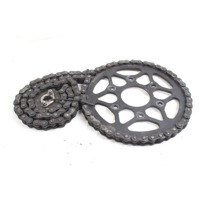 KTM 125 DUKE SPA2142453K118B KIT CATENA CORONA E PIGNONE 21 - 23 SPROCKET CHAIN KIT 00050002040 00050002060 